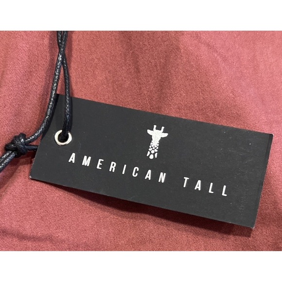 New American Tall Cargo Jogger Pants Mens Cherry Mahogany Button Zip 34x33 - Picture 4 of 9